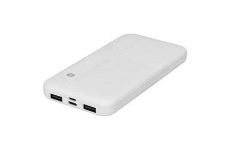 S-link IP-G10N 10000mAh Micro+Type C Girişli Powerbank Beyaz Taşınabilir Pil Şarj Cihazı