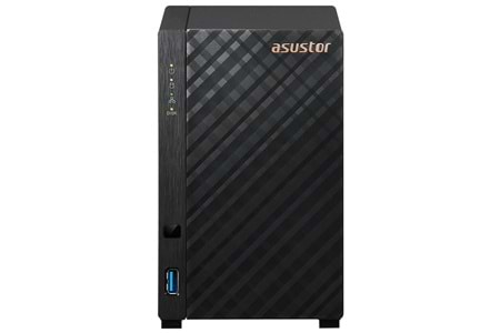 ASUSTOR AS1102T REALTEK RTD1296 2 DİSK YUVASI NAS(2X18TB DESTEĞİ) 1GB DDR4 2.5 GBE X 1 USB 3.2 X 2