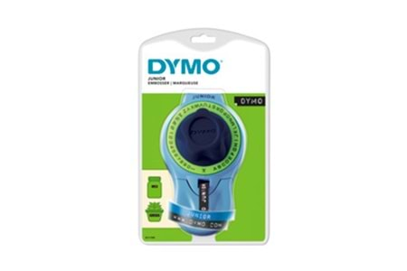 DYMO S2174602 Junior Kişisel Mekanik Etiketleme Makinesi- 9 mm Kabartma şeritlerle uyumlu kullanım