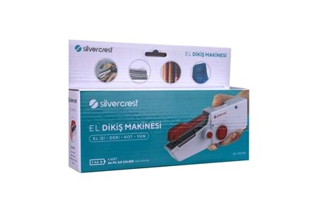 Silver Crest SC-DK730 Kırmızı Beyaz El Dikiş Makinesi