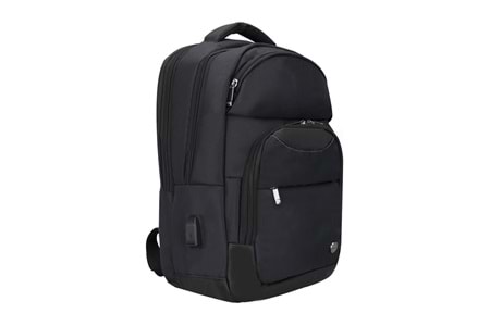 Plm Monza-Usb 17 Siyah Notebook Sırt Çantası