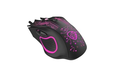 Hytech HY-X8 3200dpı RGB 6 Button Eagle Siyah Gaming Oyuncu Mouse (1.5 Metre Kablo Uzunluğu)