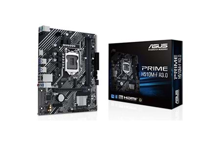 Asus Prıme H510M-F R3.0 Intel H470 LGA1200 Ddr4 3200 HDMI M2 Anakart