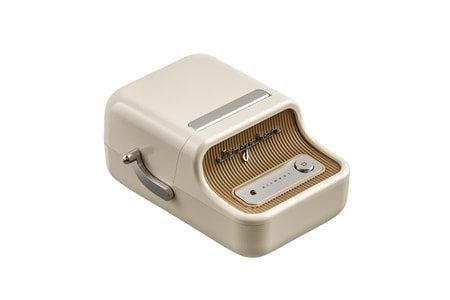 NIIMBOT B21S Cream Termal Taşınabilir Bluetooth Etiket Yazıcısı