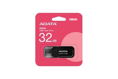 Adata AUV240-32G 32GB USB2.0 Siyah Flash Bellek