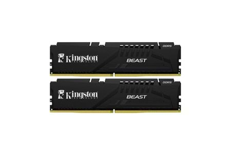 Kingston Beast KF552C36BBEK2-16TR 16GB (2x8) DDR5 5200Mhz CL36 Siyah Gaming RAM (Bellek)