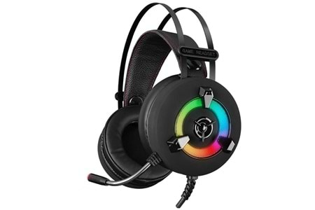 Rampage Miracle-X2 PLUS Siyah RGB Led 7.1 Surround Sound System Gaming Mikrofonlu Oyuncu Kulaklığı