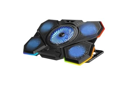 Addison Rampage AD-RC13 BELLATRIX Siyah 5 Fan 2 USB RGB Işıklı 15