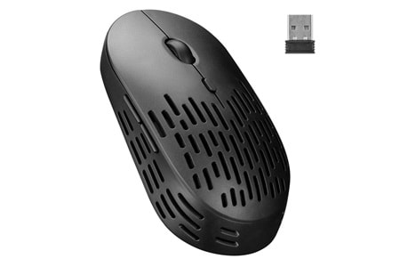 Altec Lansing ALBM7422 Siyah 2.4GHz Şarj Edilebilir Tek Renkli 1600DPI Optik Kablosuz Mouse