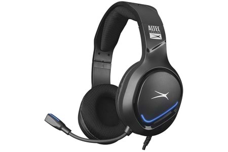 Altec Lansing ALGH9603 Siyah PS4-XBOX-Mobil Uyumlu USB+3.5mm Mavi Ledli Gaming Mikrofonlu Kulaklık