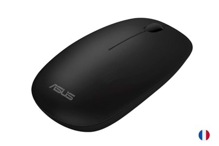Asus W5000 Fransızca Kablsouz Klavye-Mouse Set Siyah (W5000-France-Syh)