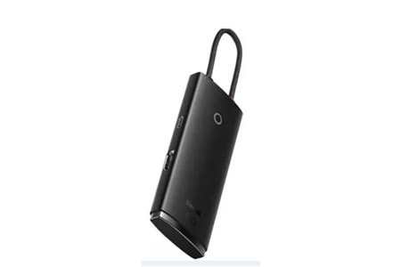 Baseus Lite 5in1 Multifonksiyonel Type-C Hub Dock Station (WKQX040001)