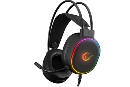 Rampage ROGUE Siyah USB RGB Ledli Gaming Esnek Mikrofonlu Oyuncu Kulaklık