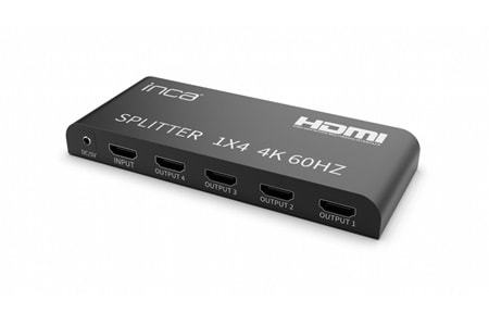 Inca IHSK-460 Hdmı Splitter 1 İn 4Out 4K@60Hz Switch