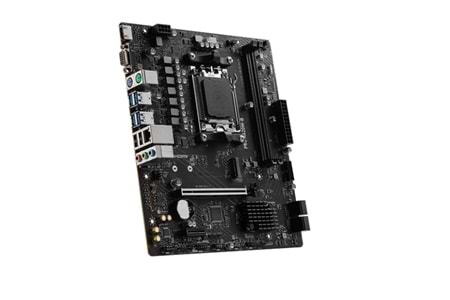 Msı Pro A620M-B AMD A620 AM5 Soket DDR5 6800(OC)MHz mATX Anakart