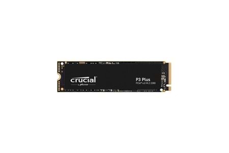 Crucial 500GB Crucial P3 Plus 3D NAND GEN4 NVMe PCIe M.2 SSD (4700-1900 MB-s) CT500P3PSSD8 Ssd Disk