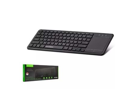 HADRON HDX2505 BLUETOOTH + WIRELESS KLAVYE + TOUCH PAD Q SİYAH