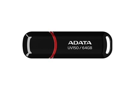 ADATA UV150-64GB USB3.2 Gen1 Black Flash Bellek