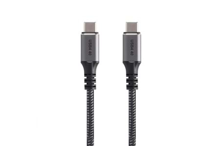 Vcom CU520M-2.0 Type-C to Type-C 2m 20Gbps USB4 5A Şarj Kablosu
