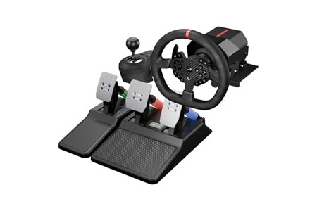 Rampage ROWDY V997 ONLY PC 3 Pedallı - El ve Sıralı Vitesli Gaming Oyuncu Direksiyonu