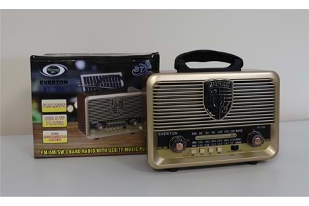 Everton RT-720 Bluetooth-USB-SD-FM Nostaljik Radyo