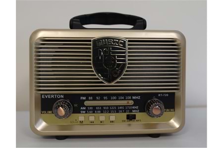 Everton RT-720 Bluetooth-USB-SD-FM Nostaljik Radyo