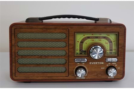 Everton Rt-755 Bluetooth Fm-Usb-Tf-Aux Şarjlı Nostaljik Radyo