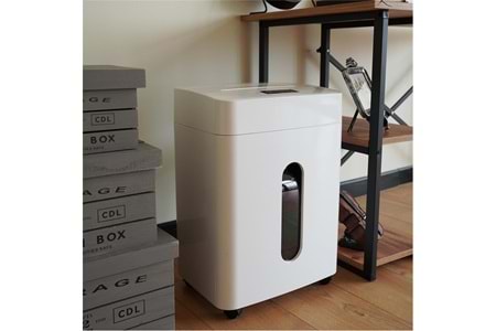 Everest JP-727C Beyaz Çapraz Kesim 23Lt 42DB±3 Boyut 37.7-28.2-54 Siyah Sessiz Kağıt Kesme Makinesi