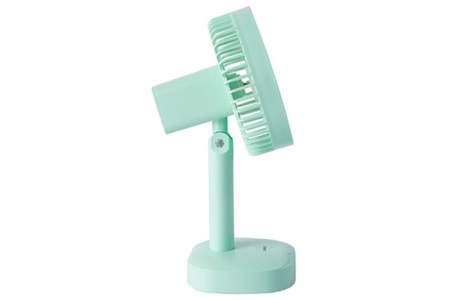 Everest EFN-510 Yeşil- Sarı 1200mAh 5 İnç 3 Hız Kademeli Dönebilen Masaüstü Usb Fan
