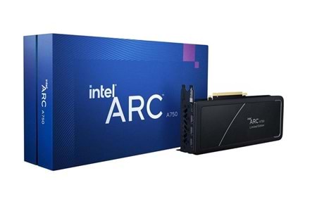 Intel Arc A750 8GB GDDR6 256 Bit Ekran Kartı