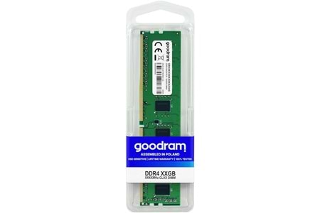 Goodram 8GB 3200MHz DDR4 CL22 1.1V GR3200D464L22S-8G Kutulu Pc Bellek