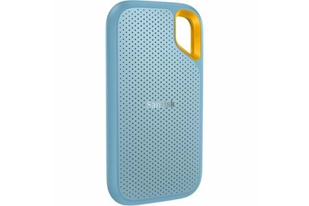 Sandisk 1TB Extreme SDSSDE61-1T00-G25B 1050MB-sn V2 Açık Mavi Taşınabilir SSD