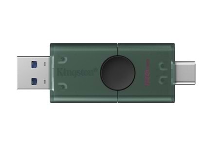 Kingston DTDEG2-128GB 128GB USB-A + USB-C 3.2 Gen 1 DataTraveler DuoG2 Flash Bellek