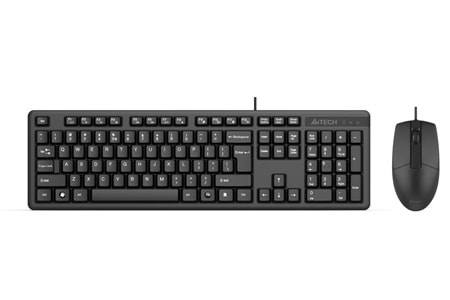 A4 Tech KR-3330S Silent Q Usb Fn-Multimedya Klavye + Optik Mouse Set Sessiz