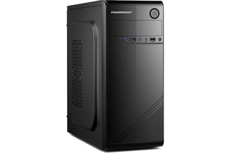 PowerBoost PB-A400B 400w 1-12cm Fan USB3.0 ATX Siyah Kasa