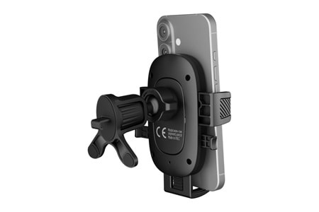 Addison ADS-134 Universal Ayarlanabilir Siyah Klima Izgara Üzeri Araç Telefon Tutucu