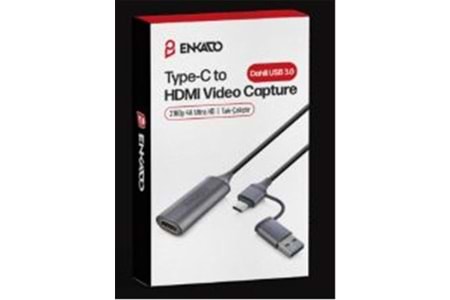 ENKADO EKD-TP46 TYPE-C+USB 3,0 TO HDMI VİDEO CAPTURE