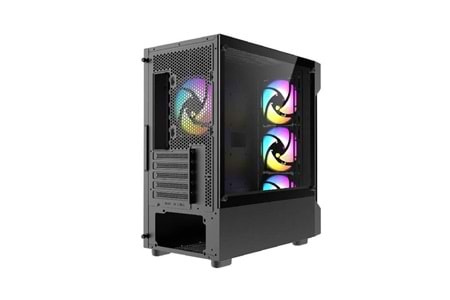 FAZEON F1 F1M650BBM Fanlı 650W Micro ATX Oyuncu Kasası