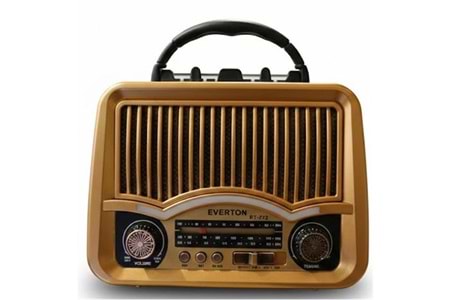 Everton RT-772 Bluetooth Usb-Micro Sd Nostaljik Radyo