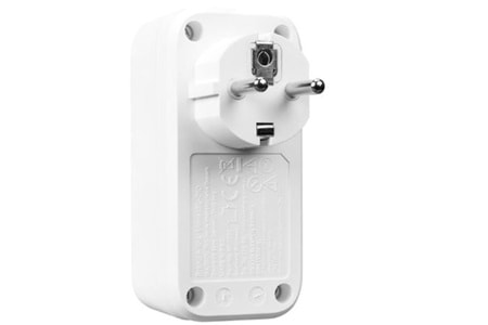 S-link SL-010 16A-250V 750 Joule Anahtarlı Isıya Duyarlı Devre ve Akım Korumalı Tekli Priz