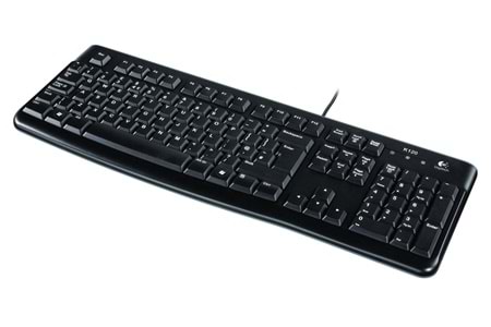 Logitech 920-002508 K120 İngilizce Usb Kablolu Siyah Klavye