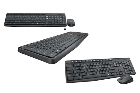 Logitech 920-007931 MK235 İngilizce Kablosuz Klavye & Mouse Seti 