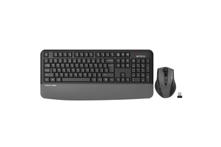 A4 Tech FG2500S Gri Plus 2.4GHz FN-MM Türkçe Q 3200DPI Klavye & Mouse Set