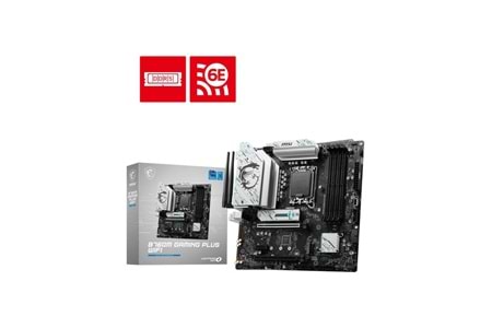 Msı Pro B760 Gaming Plus Wi-Fi Intel LGA1700 DDR5 ATX Anakart