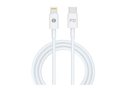 S-link IP-SW21 TypeC to Lightning C94 Lisanslı PD Hızlı Data + Şarj Kablosu