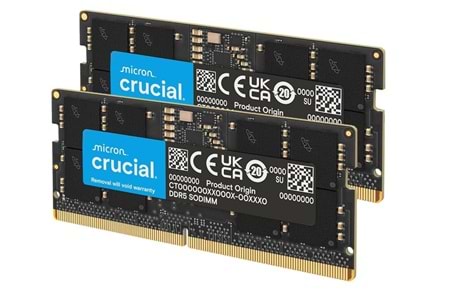 Crucial 32GB Kit (2x16GB) CT2K16G56C46S5 DDR5 5600MHz Notebook Ram 