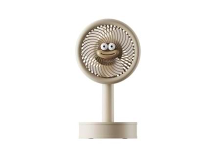 Asonic AFN27 Kahve 500mAh 3 Hız Kademeli Mini Masaüstü USB Fan