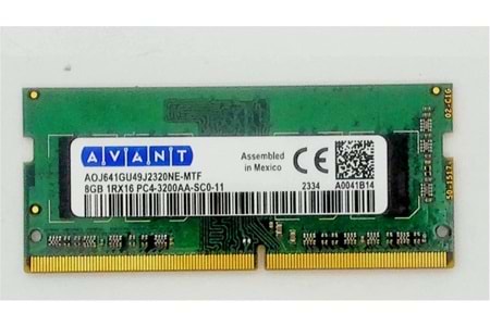Avant DDR4 8GB 3200MHZ SODIMM Notebook Ram