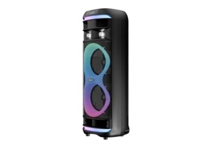 Mikado MD-64BT 60W 1 Adet Kablosuz Mikrofonlu USB+TF+TWS+AUX+BT Destekli Siyah Ses Sistemi
