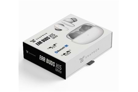 Snapron SNK-9005 Beyaz ANC & ENC Kablosuz Bluetooth 5.4 Kulaki İçi Kulaklık 